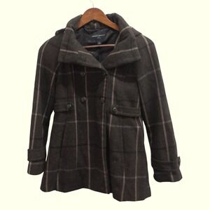 Banana Republic Petite Blazer Jacket Womens PS Brown Classic Business / #1264